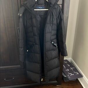 Cole Haan Black Puffer Coat